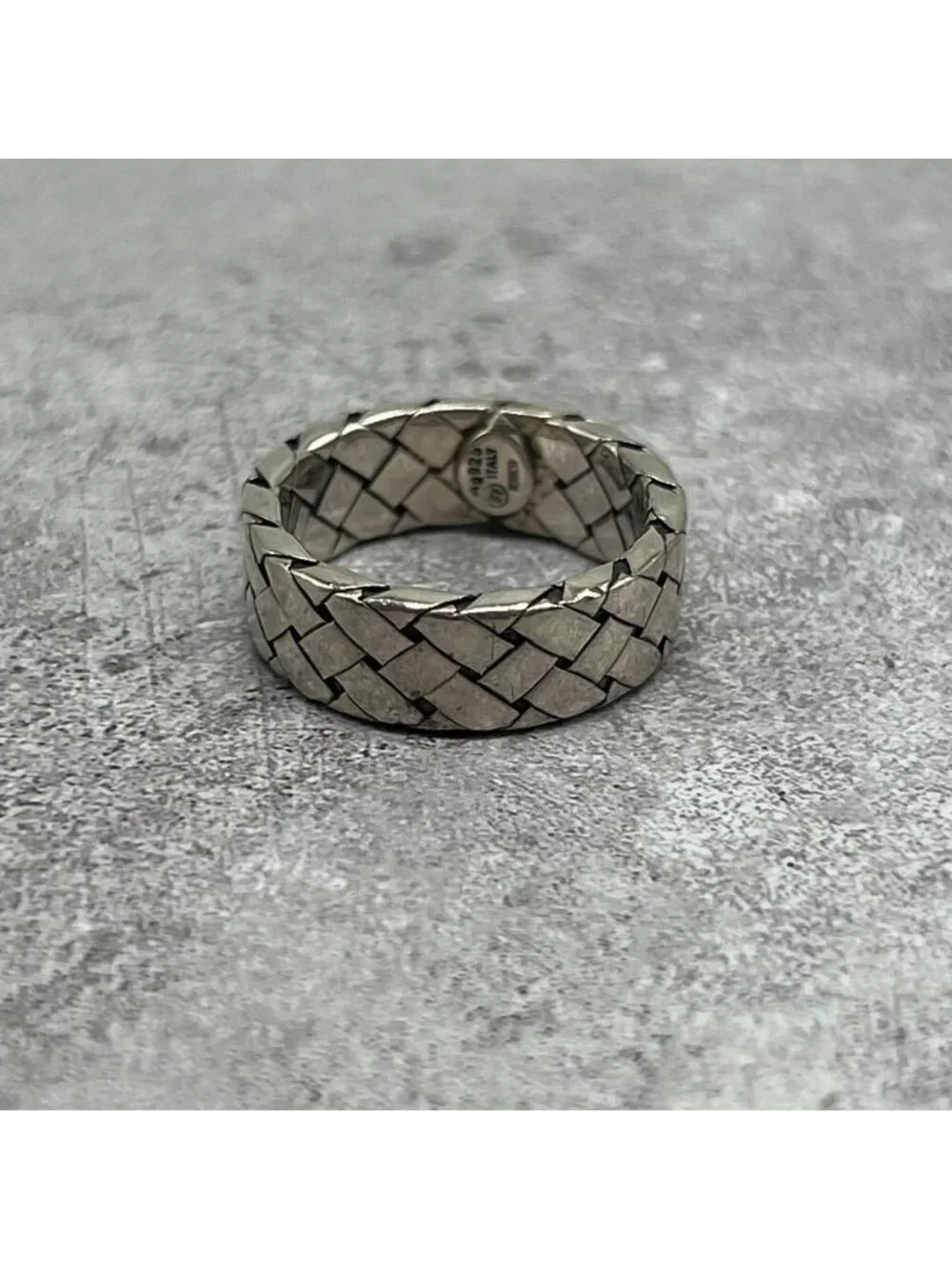 Bottega Veneta Intrecciato Ring Vintage